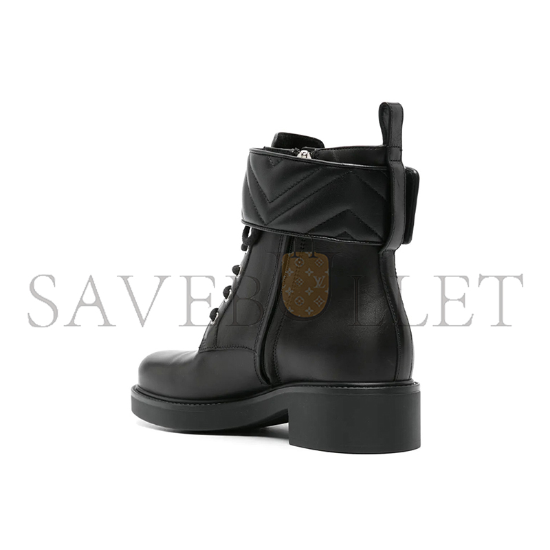 GUCCI DOUBLE G LOGO ANKLE BOOTS
